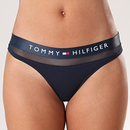 String Femme 0064 Bleu Marine