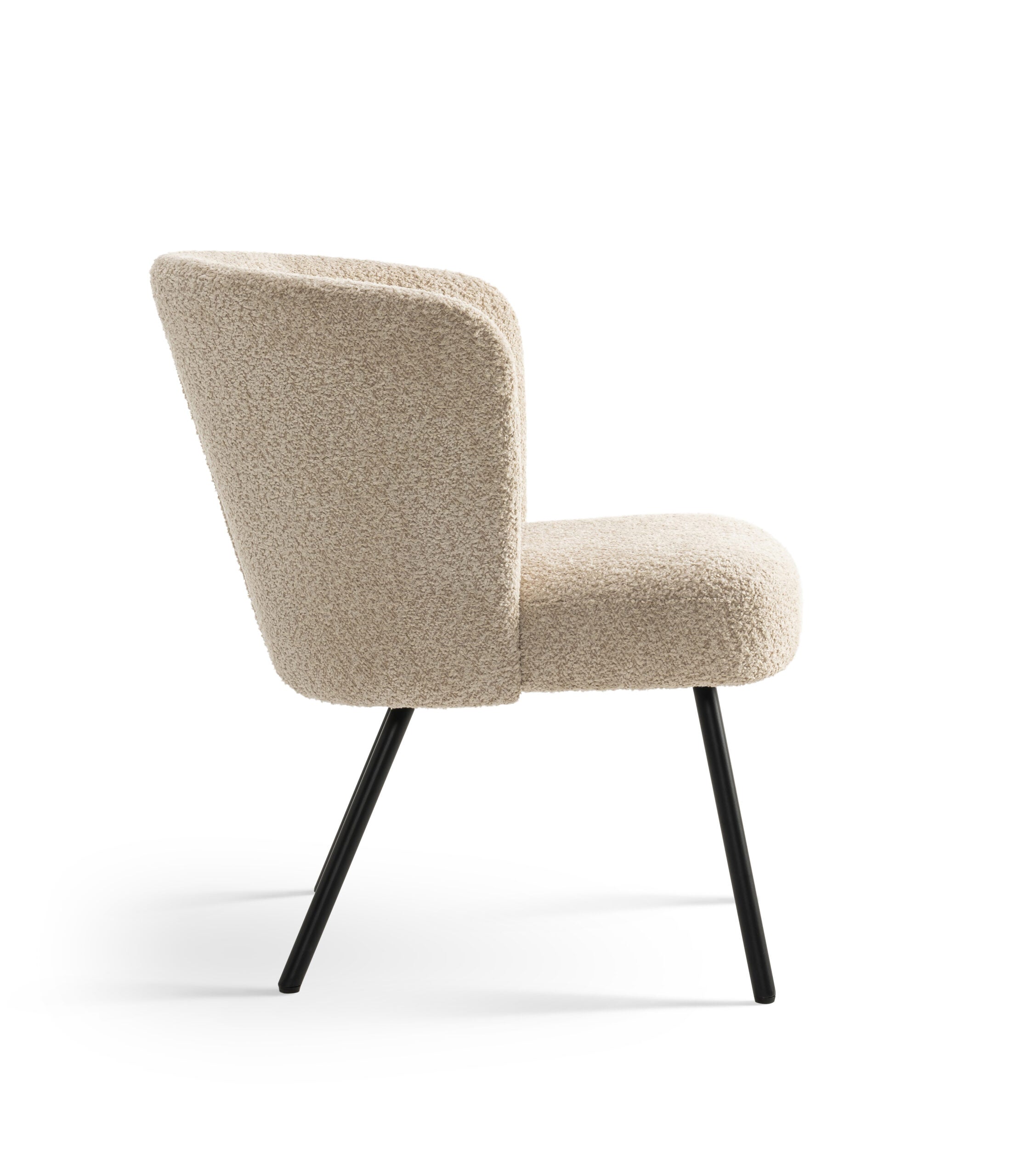 Furnihaus Fauteuil Cindy Boucle Beige Stof
