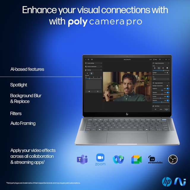 HP OmniBook Ultra 14 AI 9-365/16/512/IPS 14