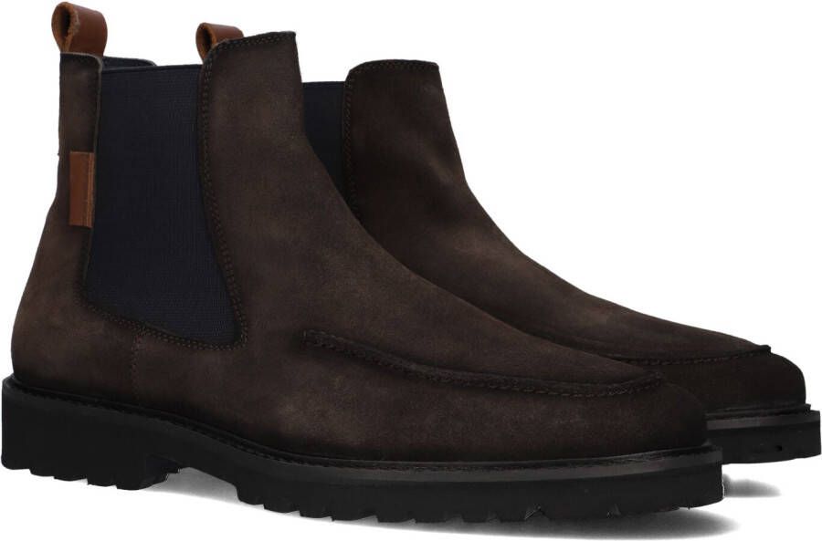 Mazzeltov Bruine Chelsea Boots voor Heren