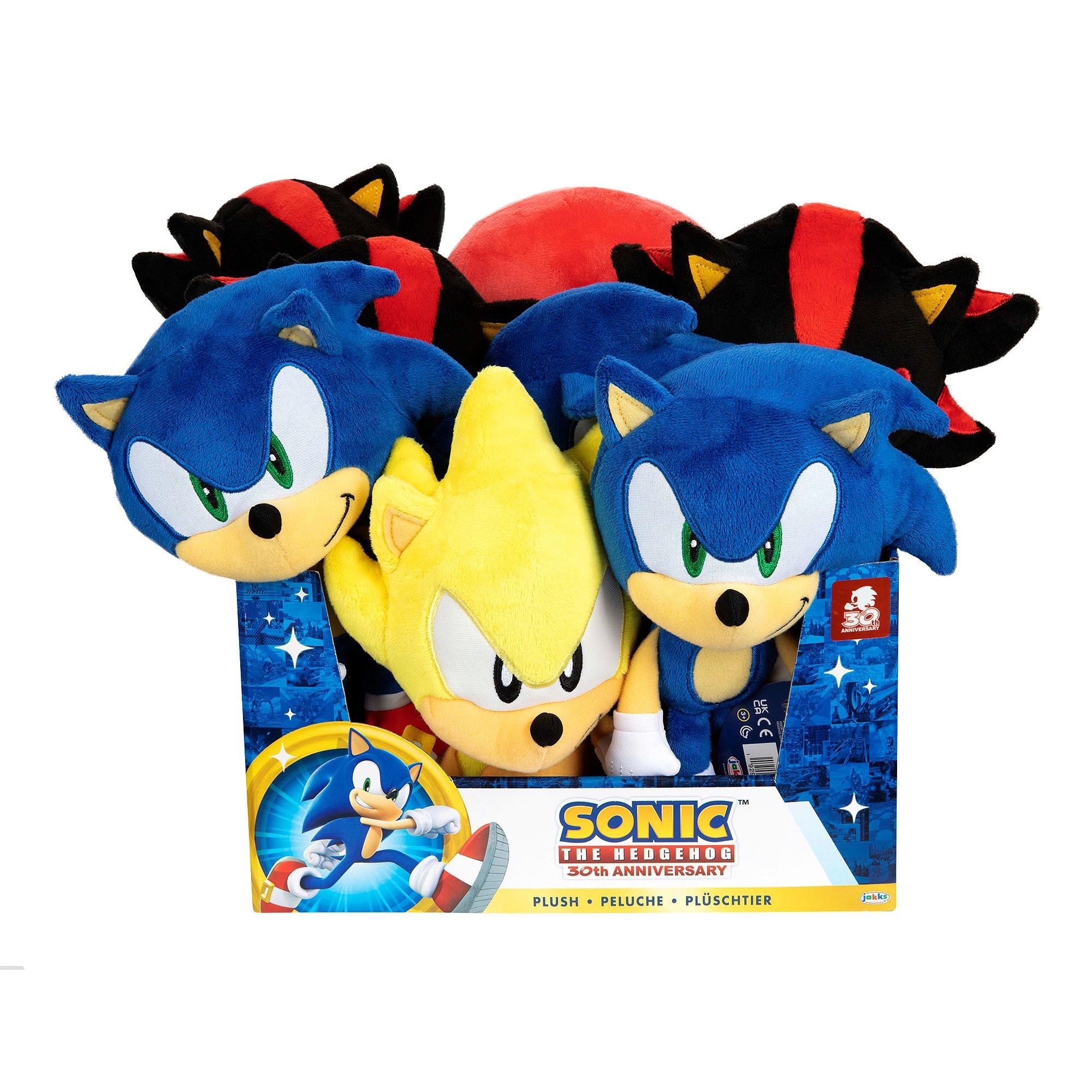 ZAPPIES LTD GAME Sonic The Hedgehog 9Plush Assortment