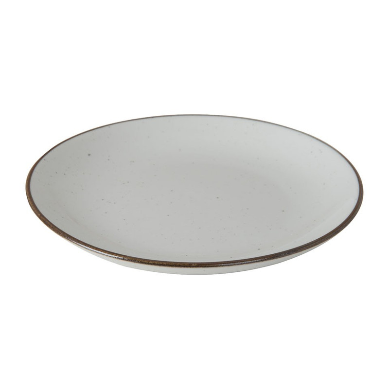 Ontbijtbord Emma - wit - ø21 cm