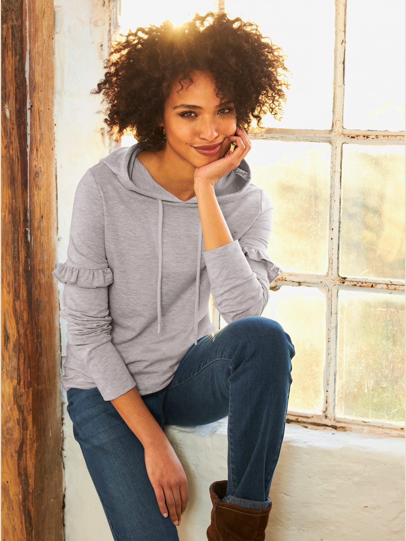 Sweat-shirt 65% coton