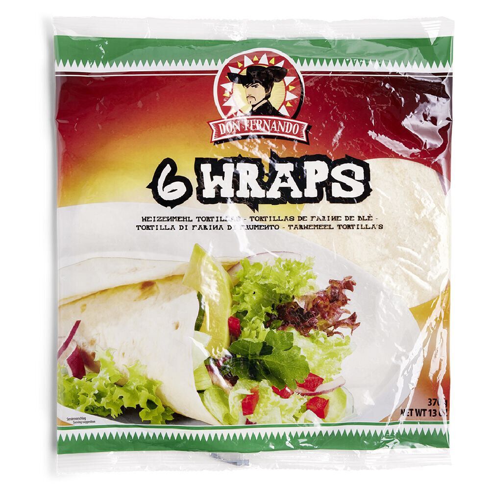 Wrap tortilla x6