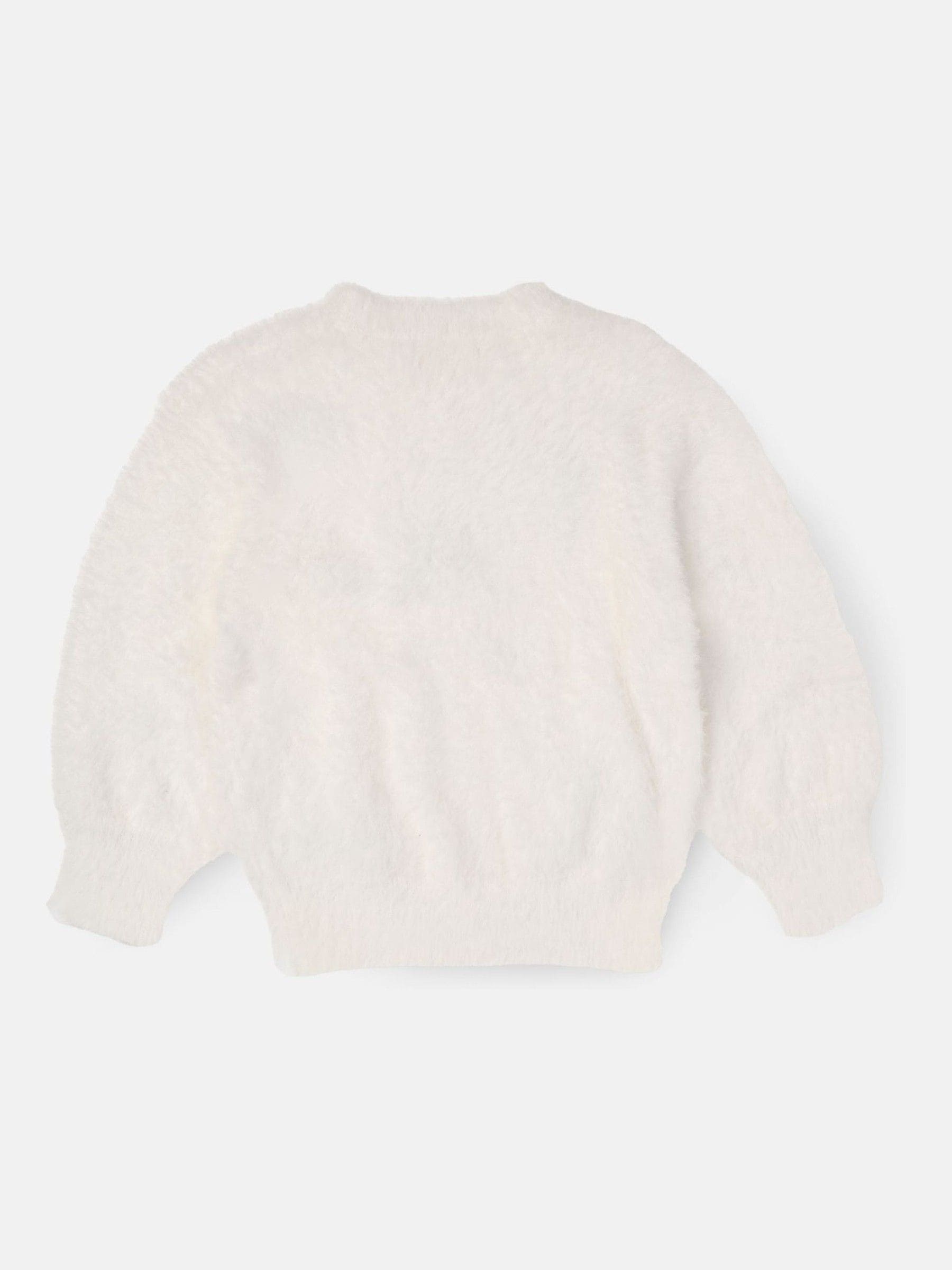 Angel & Rocket Mia Velvet Bow Eyelash Jumper