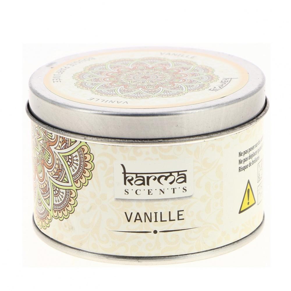 BOUGIE PARFUMEE KARMA POT METAL COUVERCLE 100G