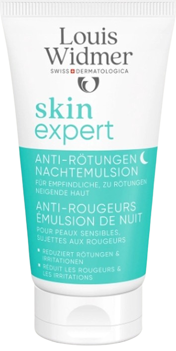 Louis Widmer Skin Expert Anti-roodheid Nachtemulsie 50 ML