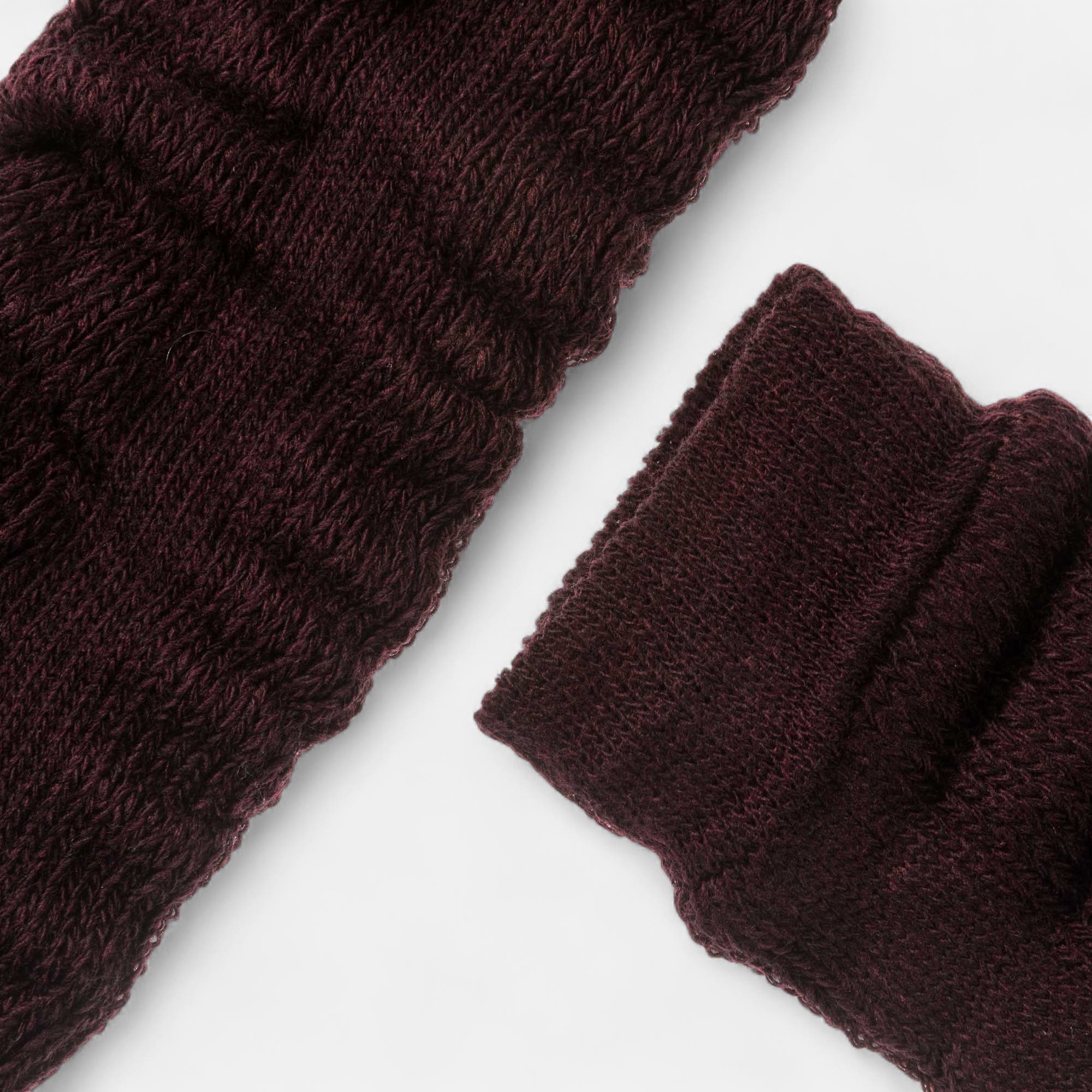 Chaussettes Femme bordeaux