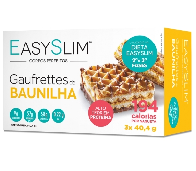 Easyslim Gaufrett Baunilh 40,4g X 3