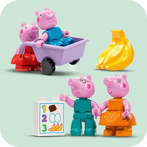 LEGO Duplo Peppa Pig Gurli Gris I Supermarkedet - 10434