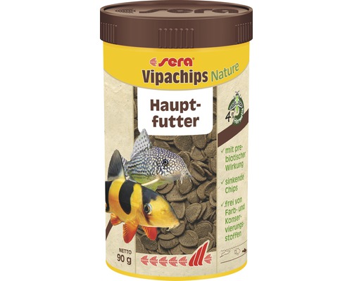 Sera Vipachips Natuur hoofdvoer 250 ml