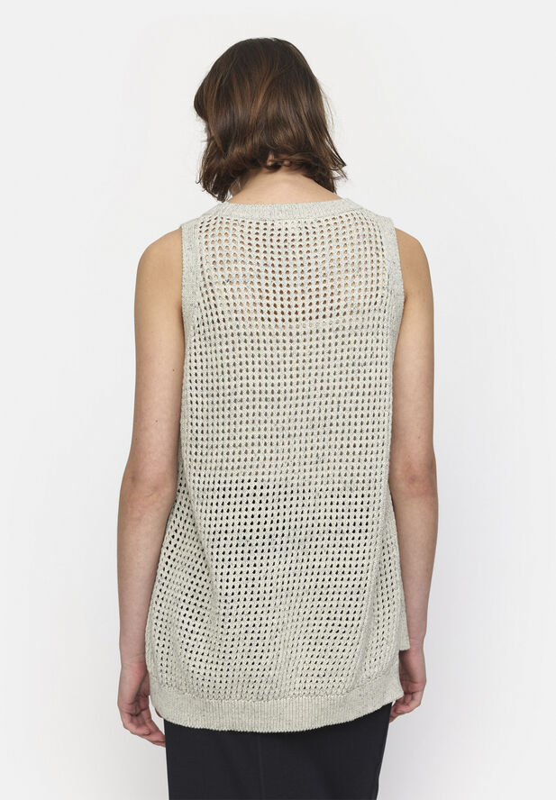 esmé studios ESAgna Knit Top - GOTS Nature