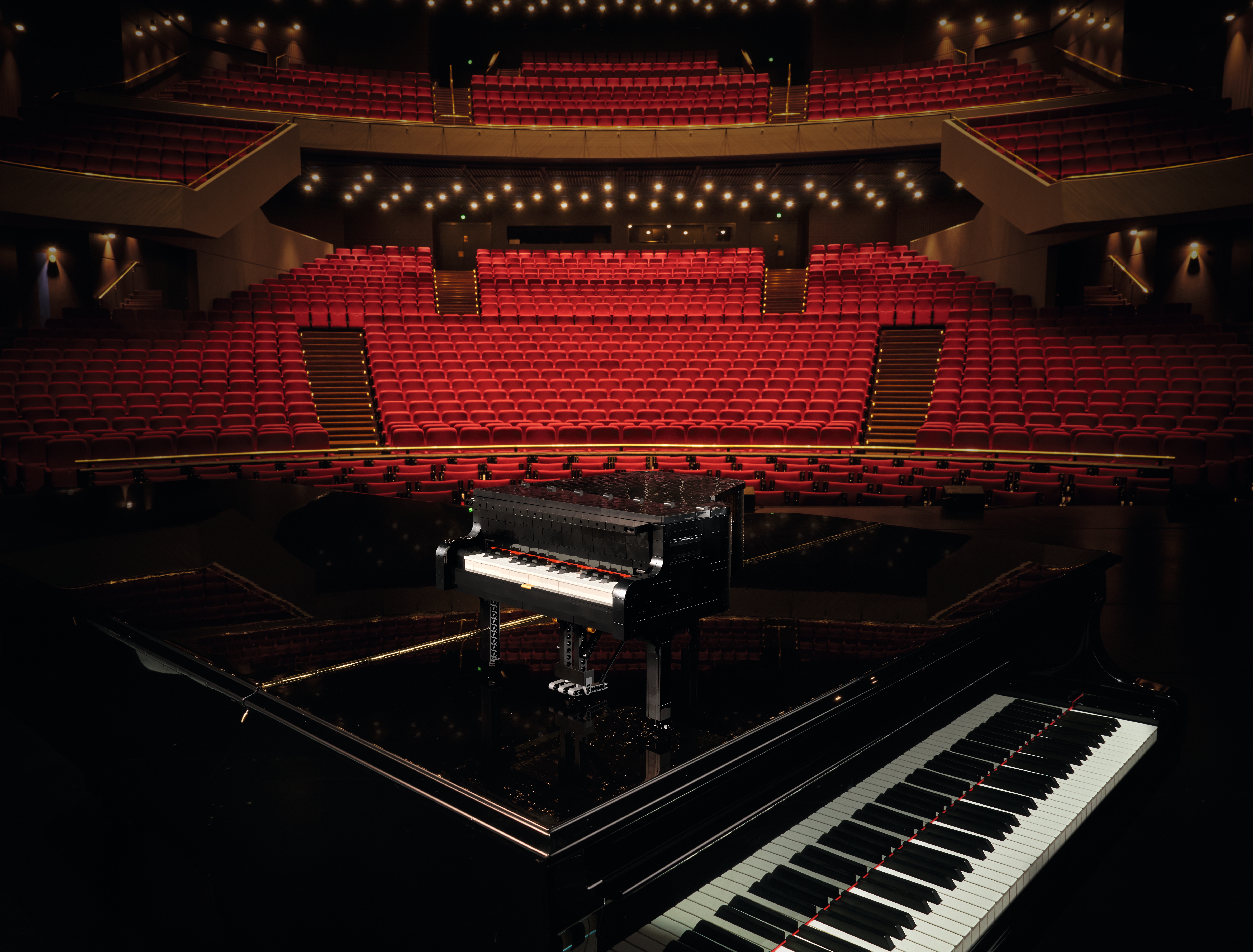 O piano de cauda 21323