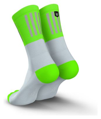 Chaussettes running Incylence High-Viz V3 Vert fluo