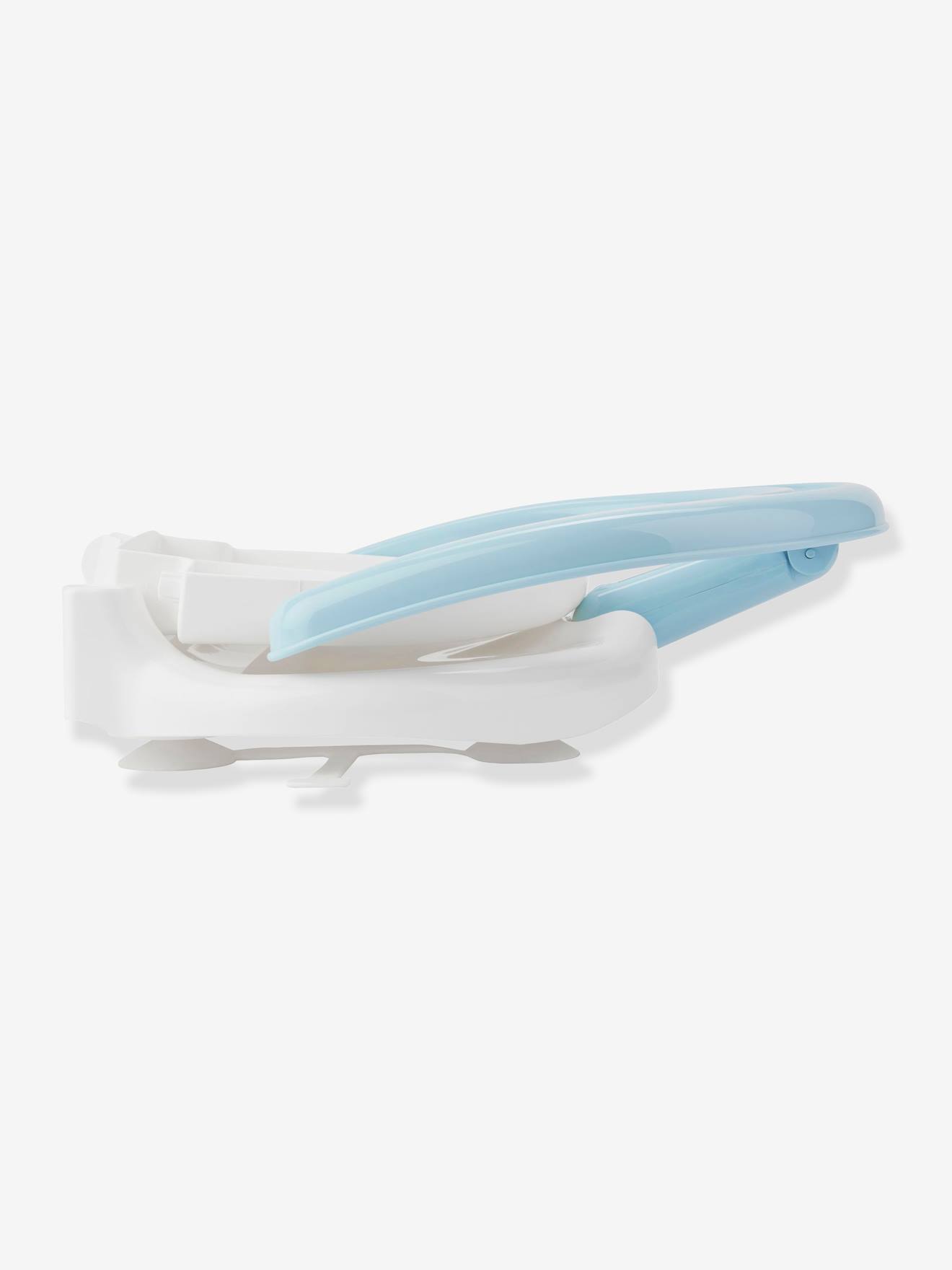 Cadeira de banheiro dobrável BADABULLE, modelo Guaxinim Branco Claro Simples