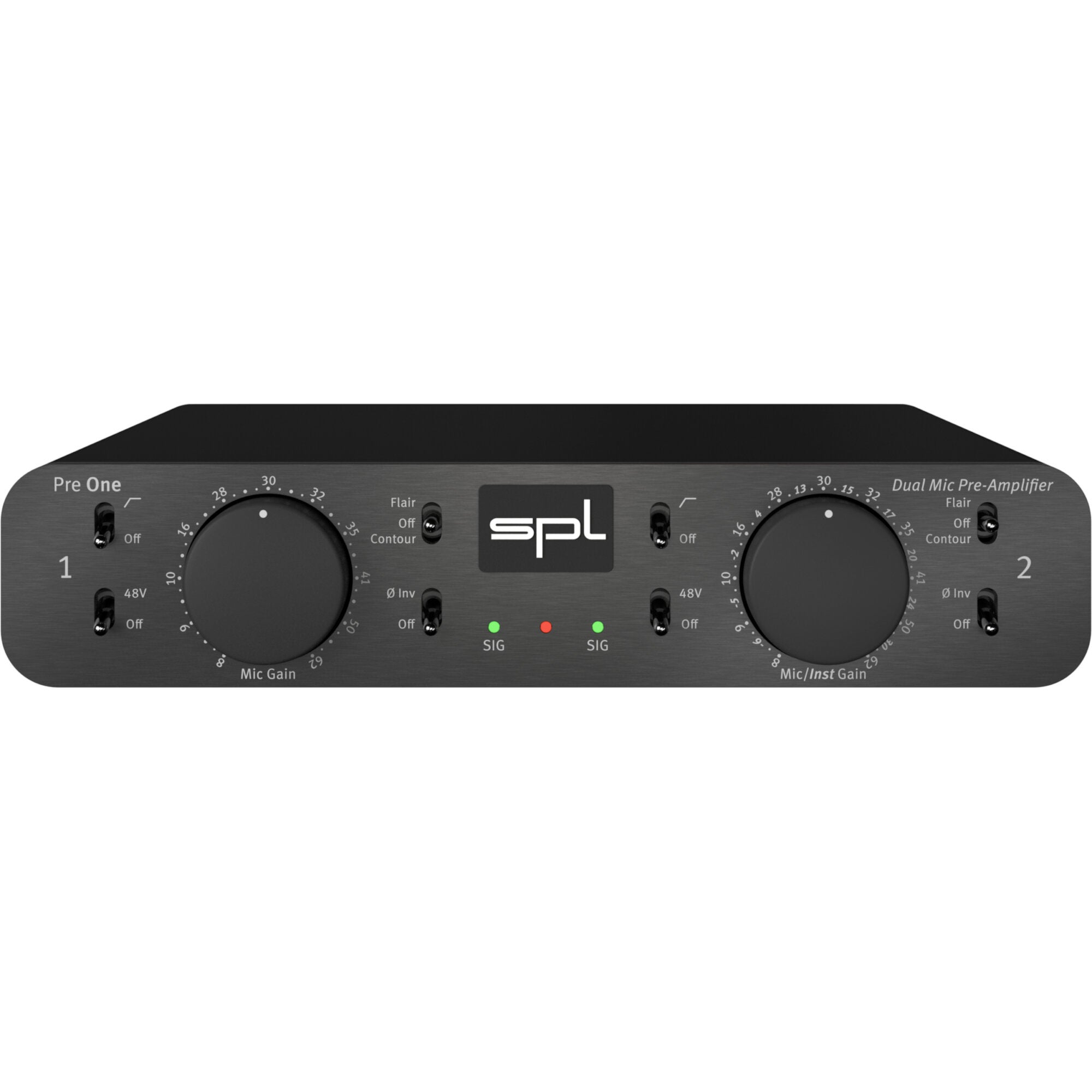 SPL Pre One tweekanaals microfoonvoorversterker