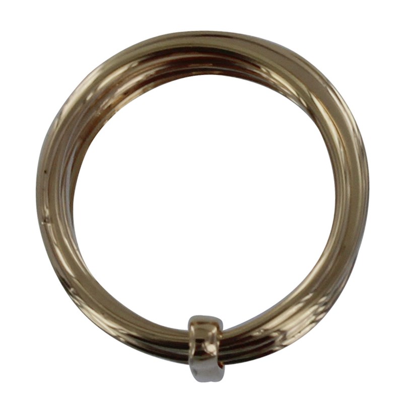 Bague Plaqué Or Semainier