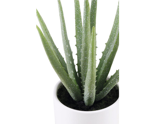 Kunstplant in keramische pot Lafiora Aloë Vera 25 cm