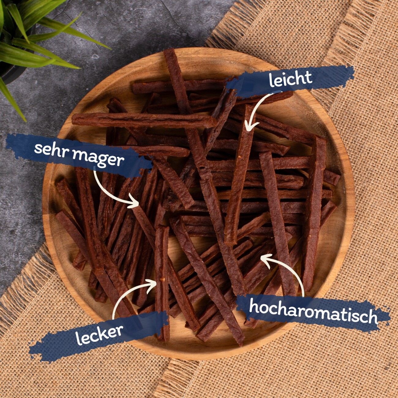 Lyra Pet Rinderdörrfleisch Sticks 1 kg