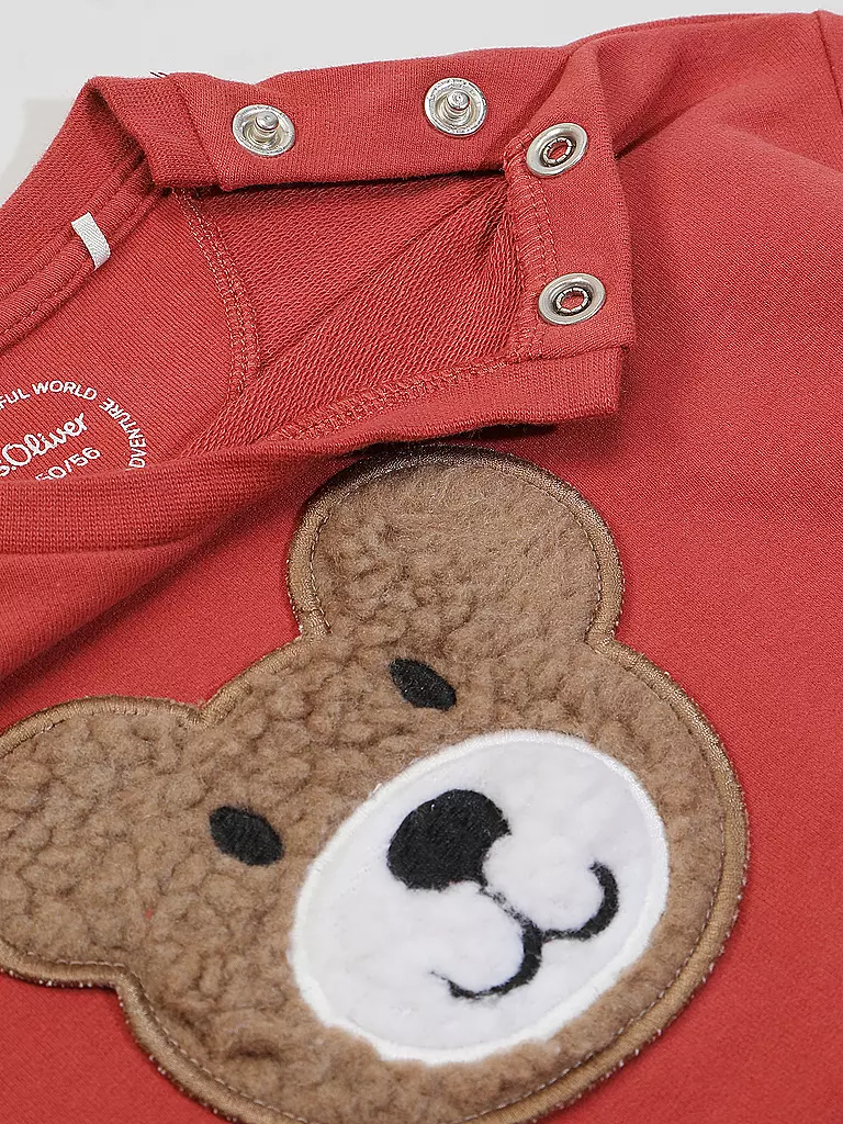 S.OLIVER Baby Sweater rot