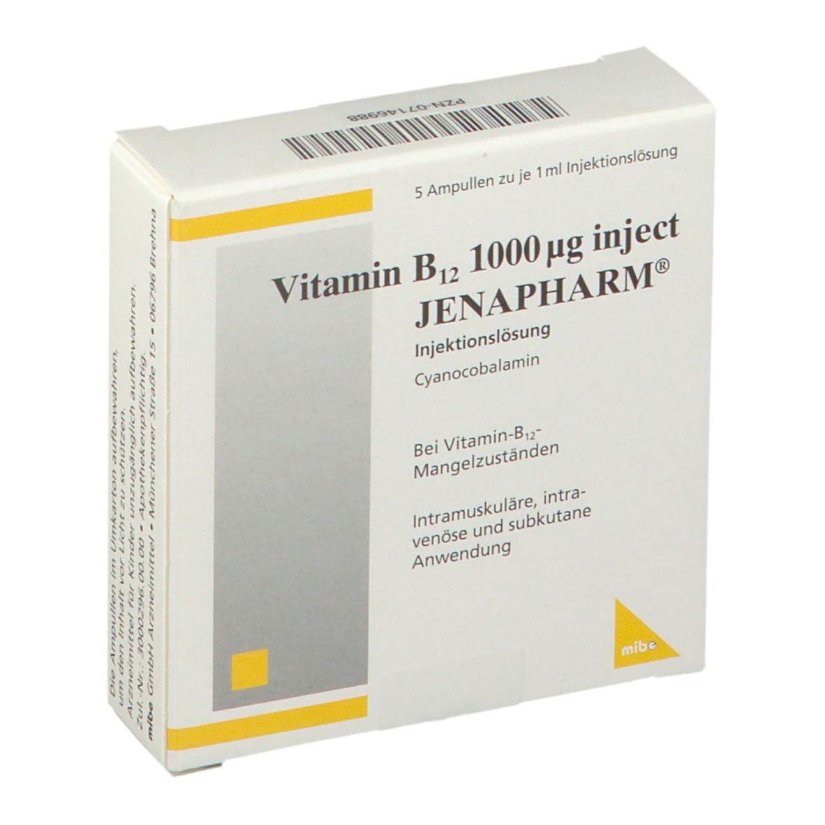 Vitamin B12 1000 µg inject JENAPHARM®
