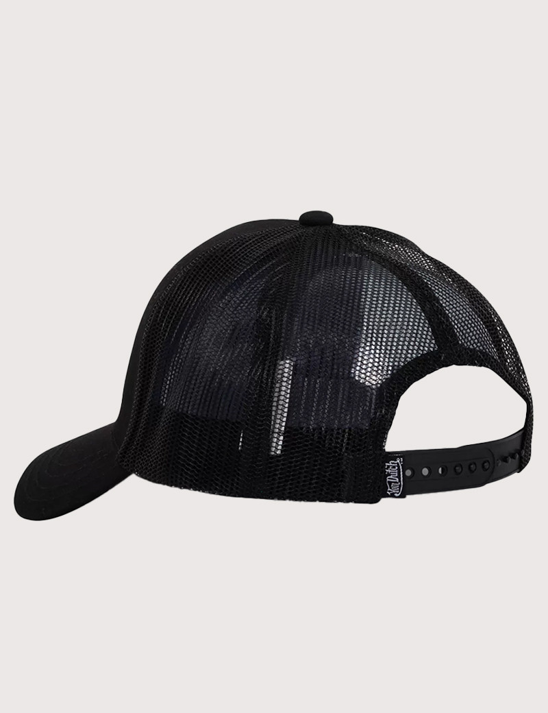 VON DUTCH CASQUETTE LOGO TRUCKER CALIFORNIA NOIRE