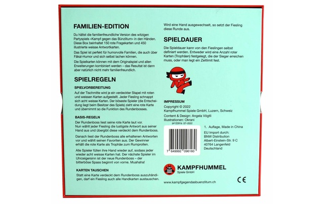 Spiel »Kampfhummel Kampf gegen das Bünzlitum: Familienedition«