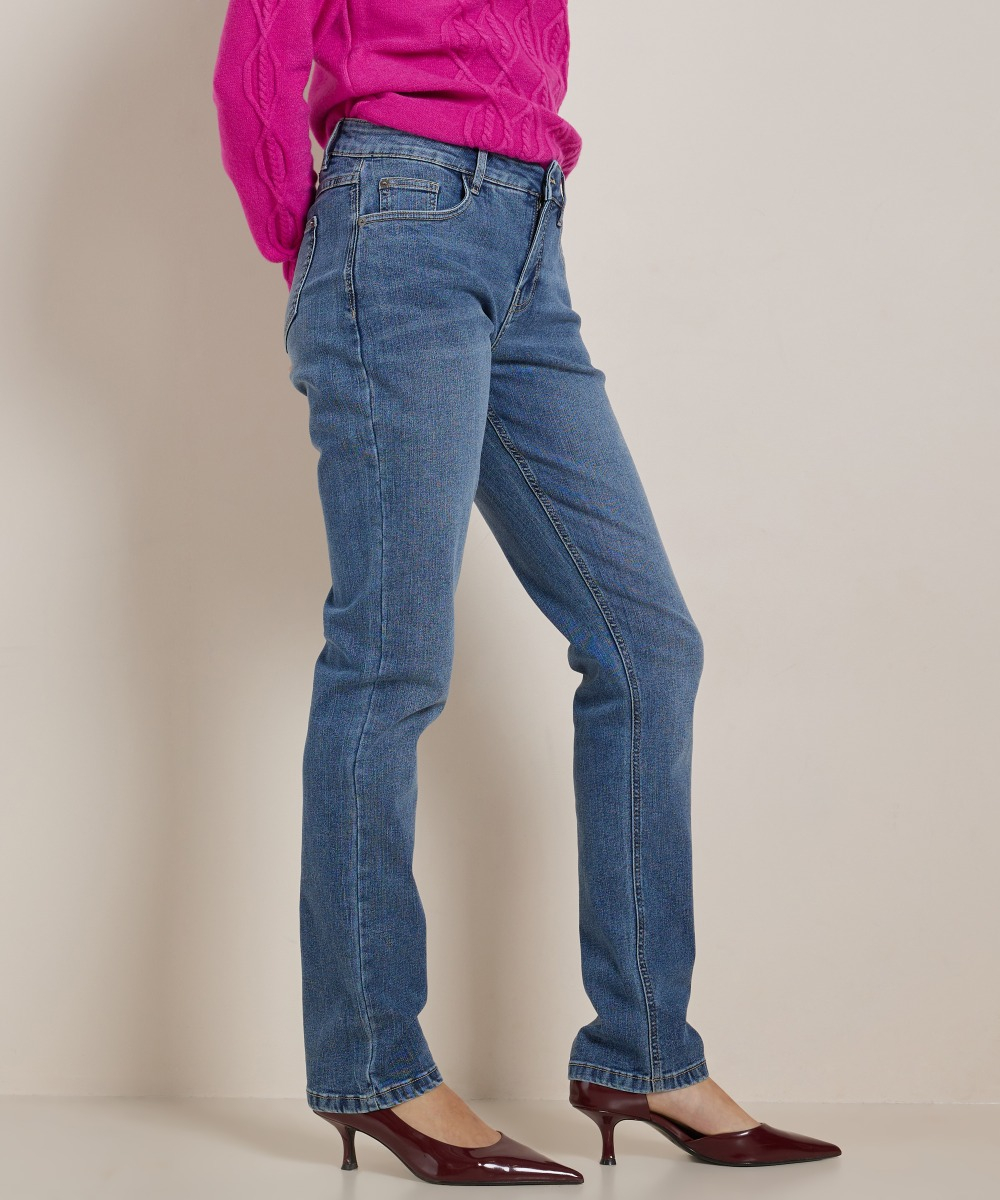 regular fit stretch jeans - mia