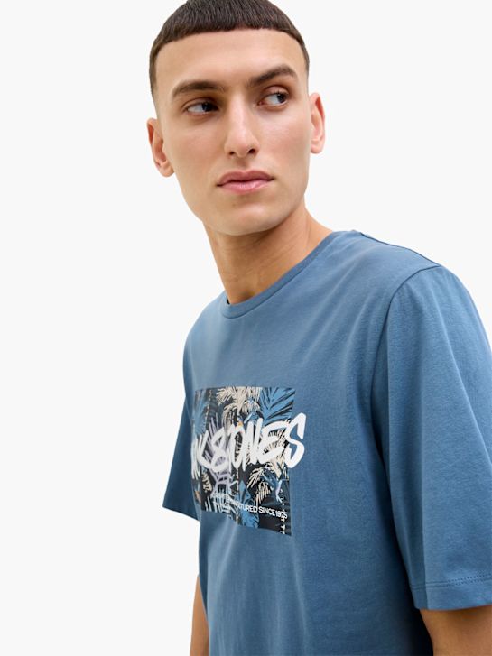 JACK & JONES T-Shirt Blau