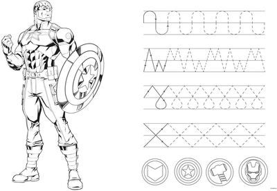 Trefl Primo Marvel Avengers Super Maxi Puslespill 24 Brikker
