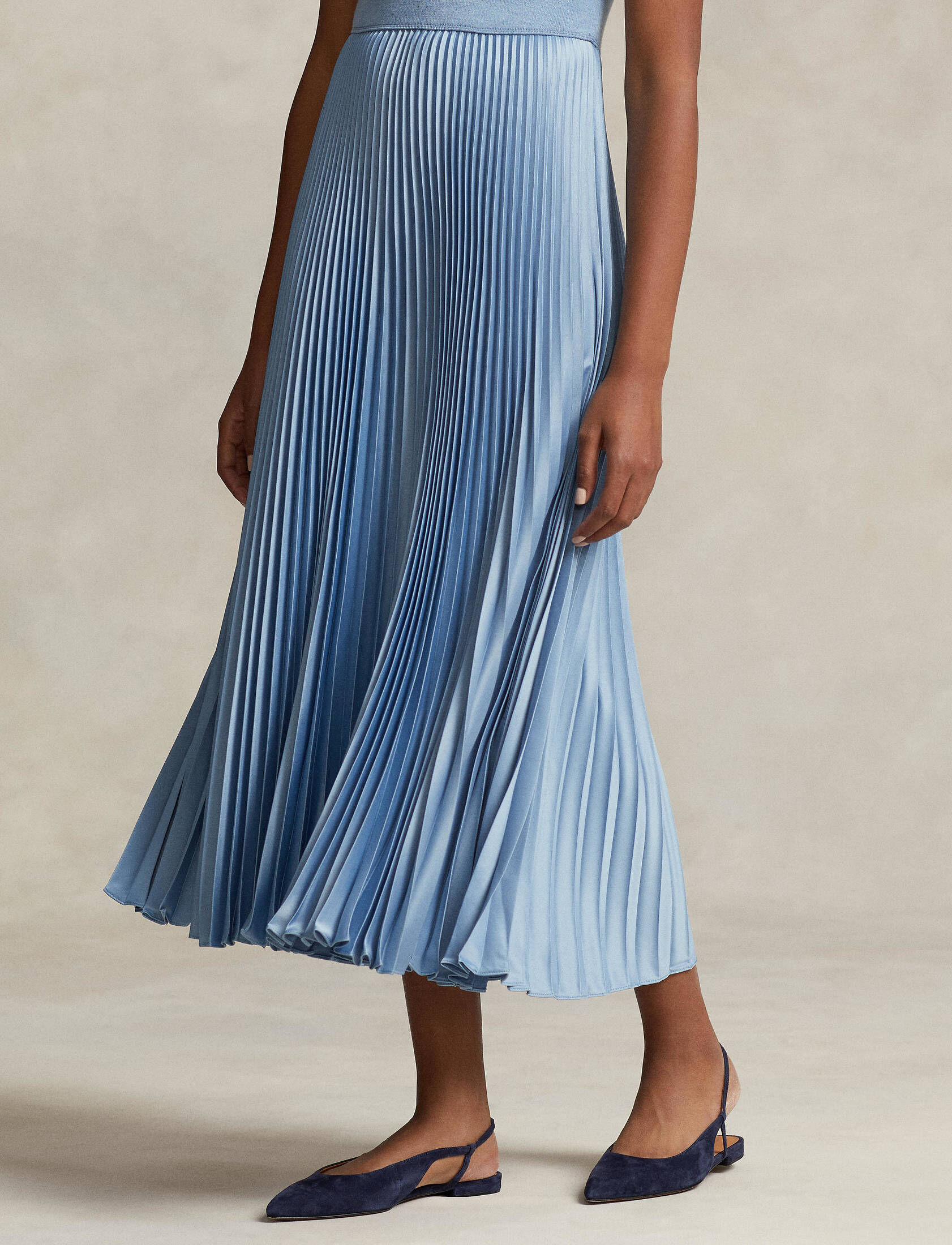 Polo Ralph Lauren| Damen Kleid mit Wolle, Seide und Kaschmir