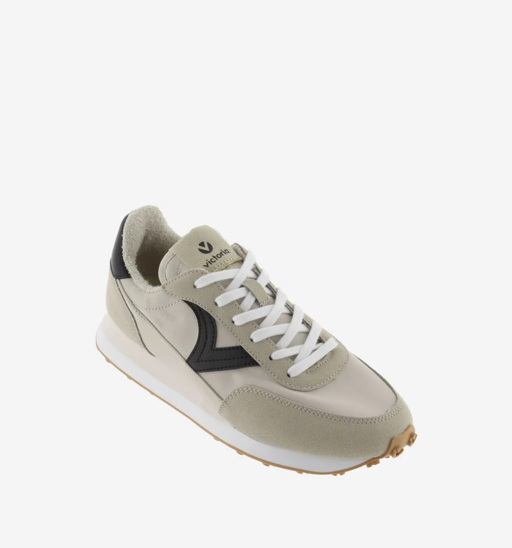 ASTRO NYLON MONOCHROME Baskets monochromes pour femme BEIGE