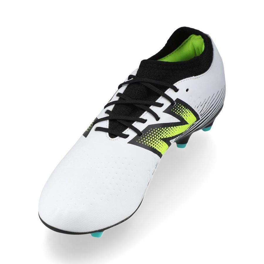 New Balance Tekela V4 Magique FG - Blanc/Violet/Jaune Fluo
