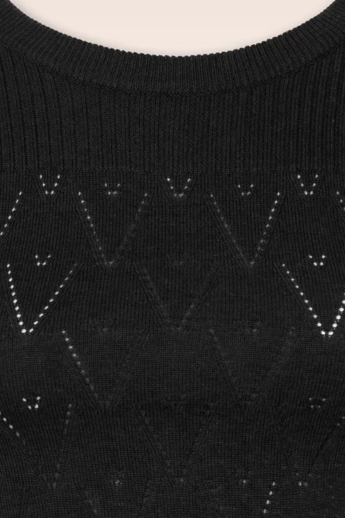 Banned Retro Ruth jumper in zwart