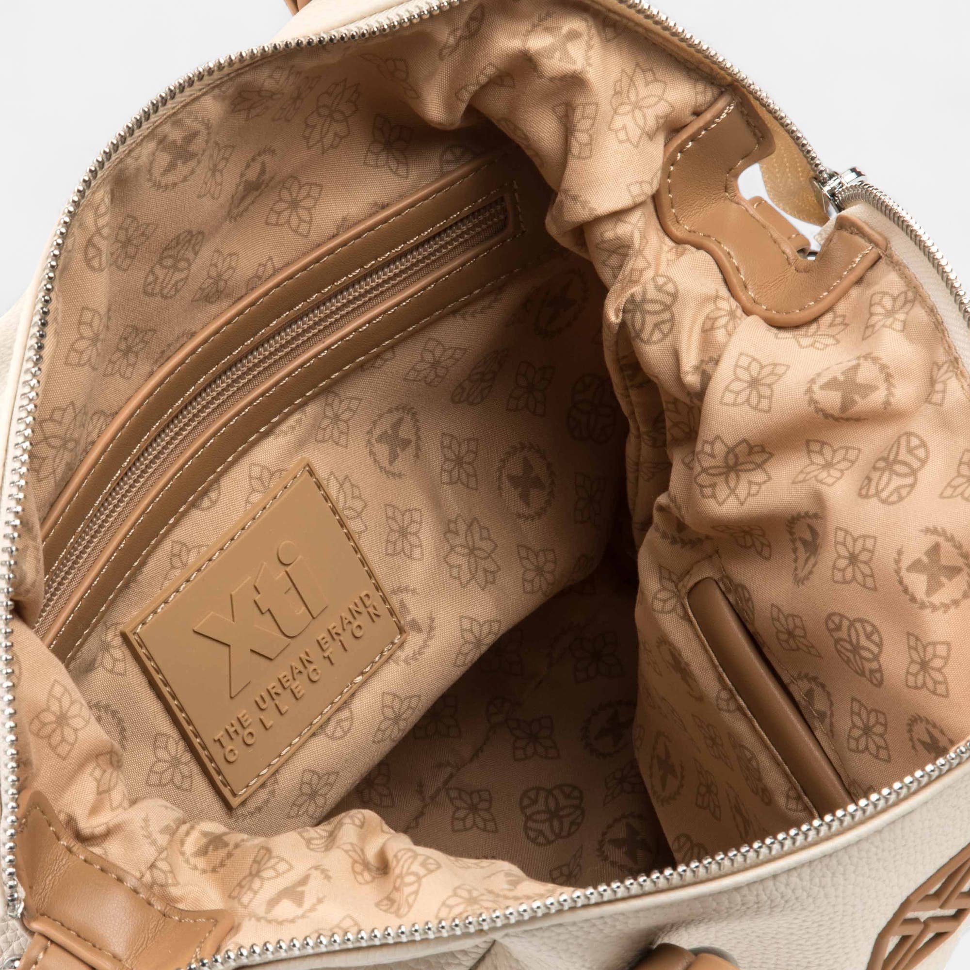 Sac à main beige