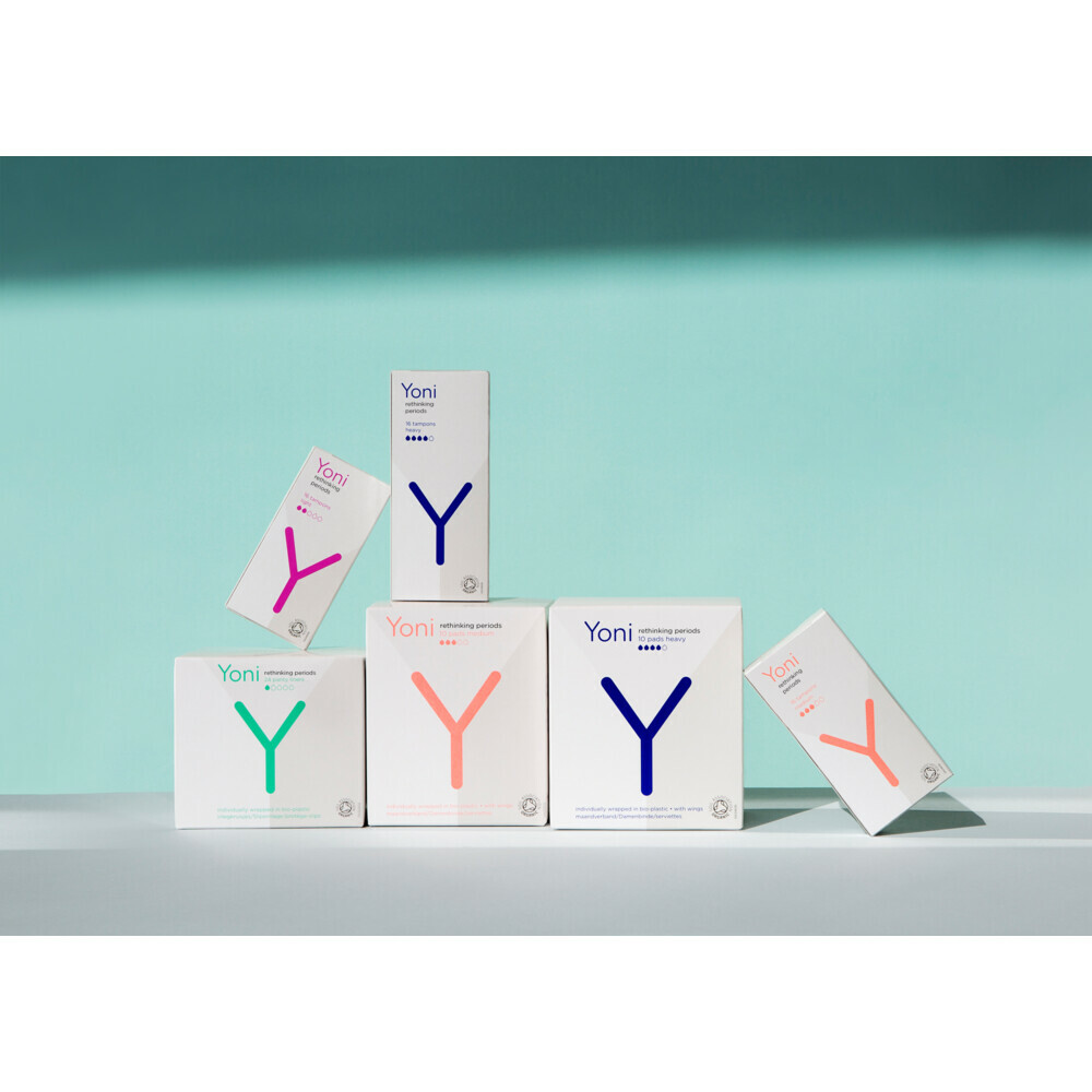 Yoni Biologisch Katoenen Inlegkruisjes Light24 stuks