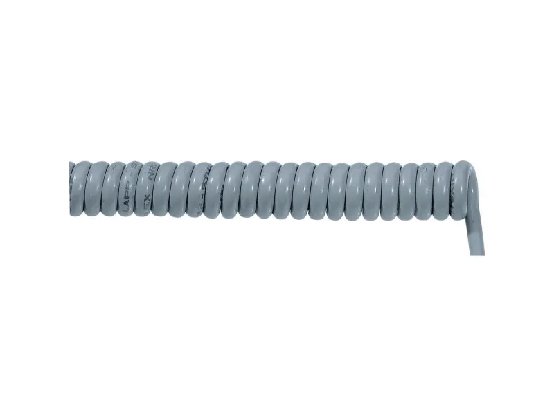 Lapp ÖLFLEX Spiral 400 P, 1,5 m, Grå, PVC, 3000 V, 1,5 mm², 5 - 50 °C