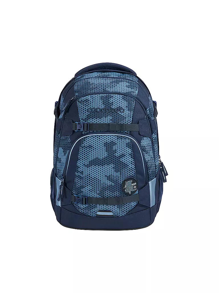 COOCAZOO Schulrucksack MATE GEOMETRIC SKY dunkelblau