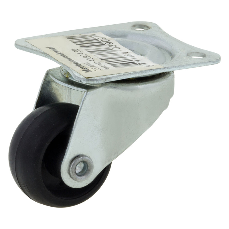 Meubelzwenkwiel 25mm 15kg