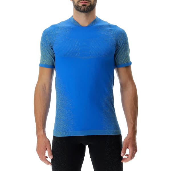 T-shirt running UYN MAN RUNNING EXCELERATION OW SHIRT LAPIS/LIME