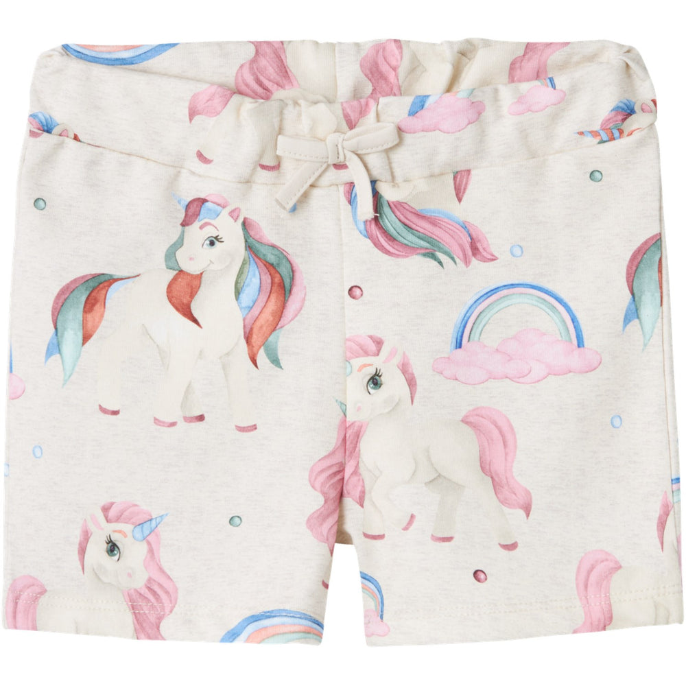 Køb Name It Peyote Melange Harumi Sweat Shorts