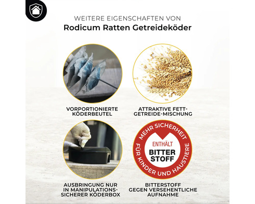 Rodicum Rattengraan Aas Protect Home 600 g
