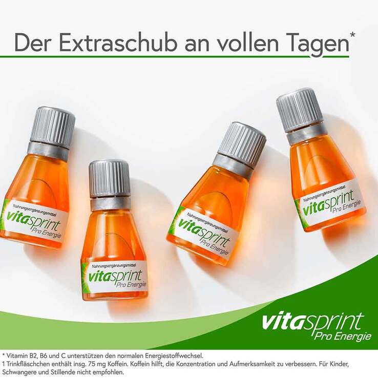 Vitasprint Pro Energie Trinkfläschchen, 24 St