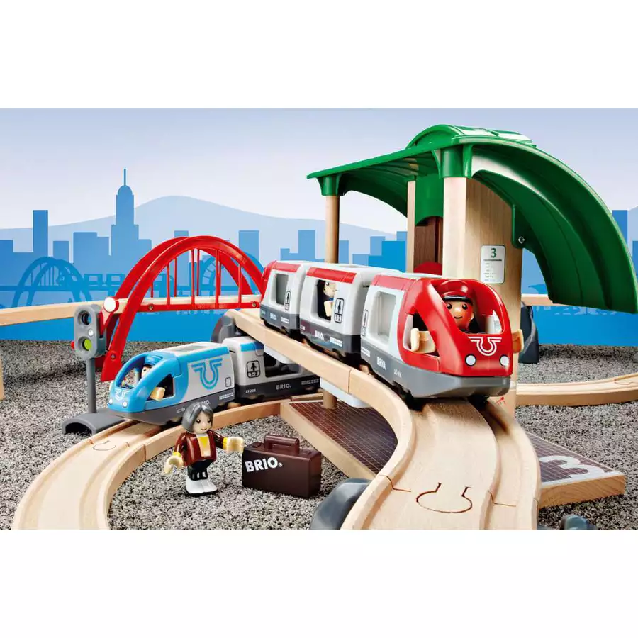 Brio Großes BRIO Bahn Reisezug Set bunt