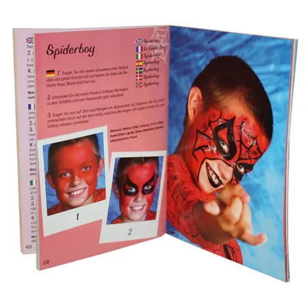 Eulenspiegel Familien Schmink-Palette, 8 Farben á 3,5ml