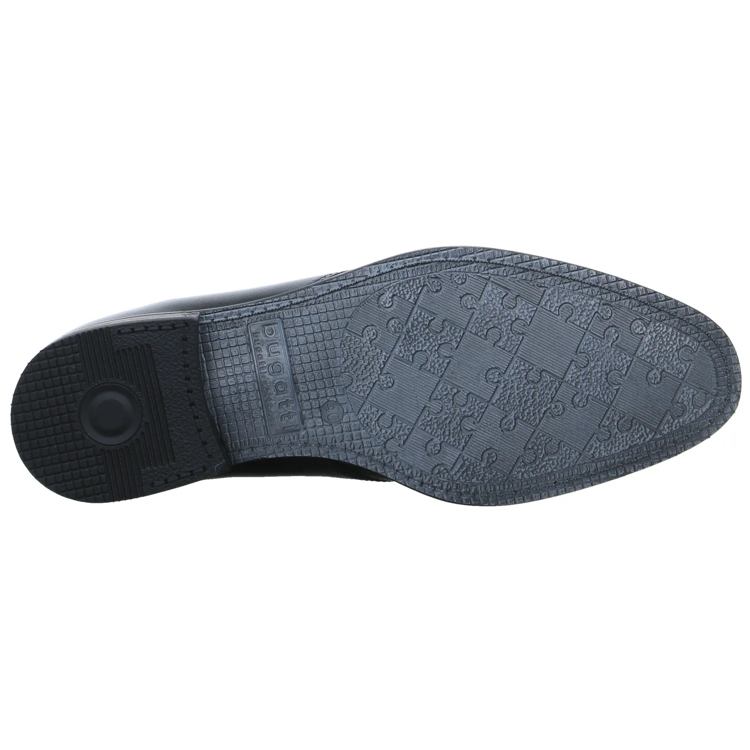 BUGATTI SHOES Halbschuh-City Schwarz Leder