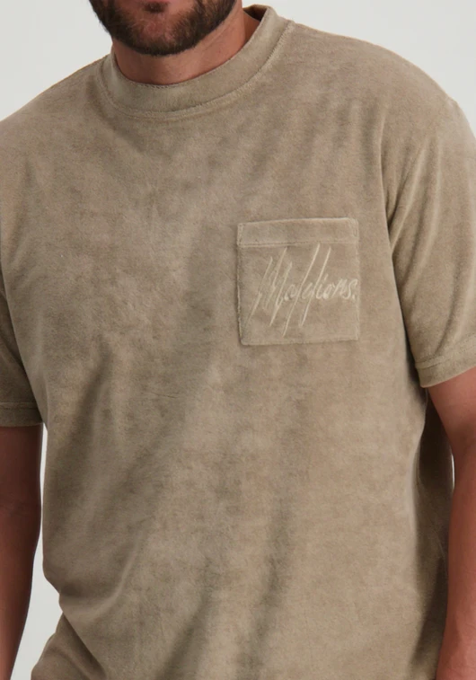 Malelions T-shirt Signature towelling MM3-SS25-25