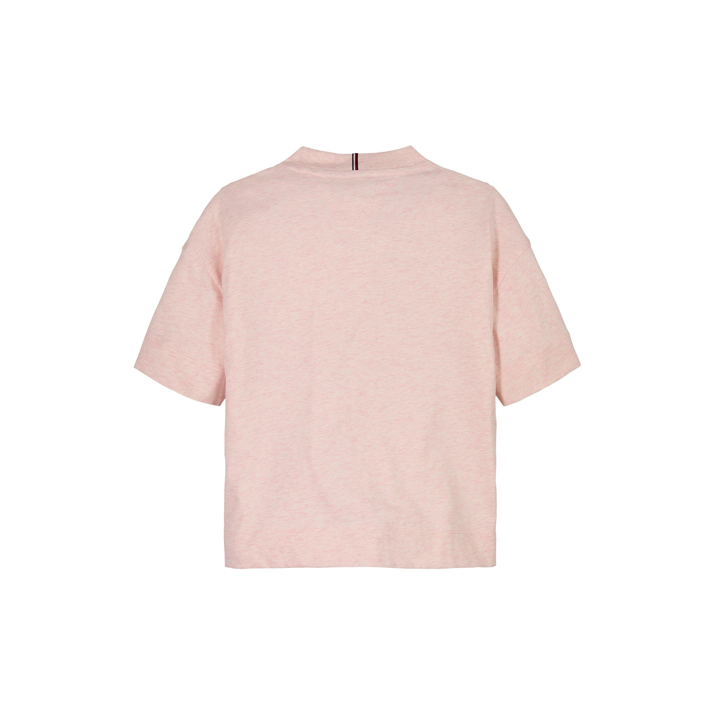 Tommy Hilfiger Melange Varsity Archive Short Sleeved T Shirt Juniors