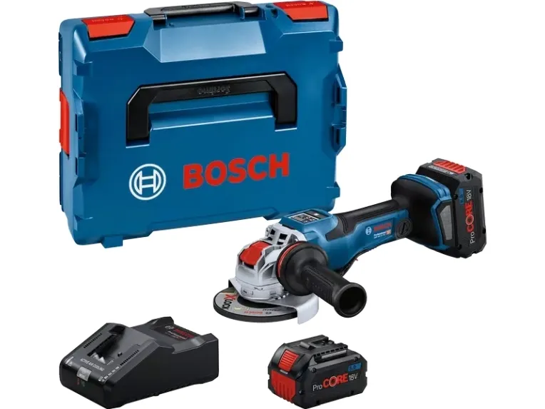 Bosch GWX 18V-15 PSC PROFESSIONAL, 11000 rpm, 12,5 cm, Batteri, 8 At, 2,3 kg, Børsteløs motor