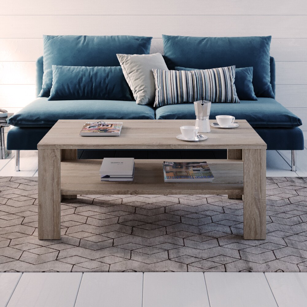 VICCO Couchtisch Sonoma Eiche Wohnzimmertisch Beistelltisch Holztisch